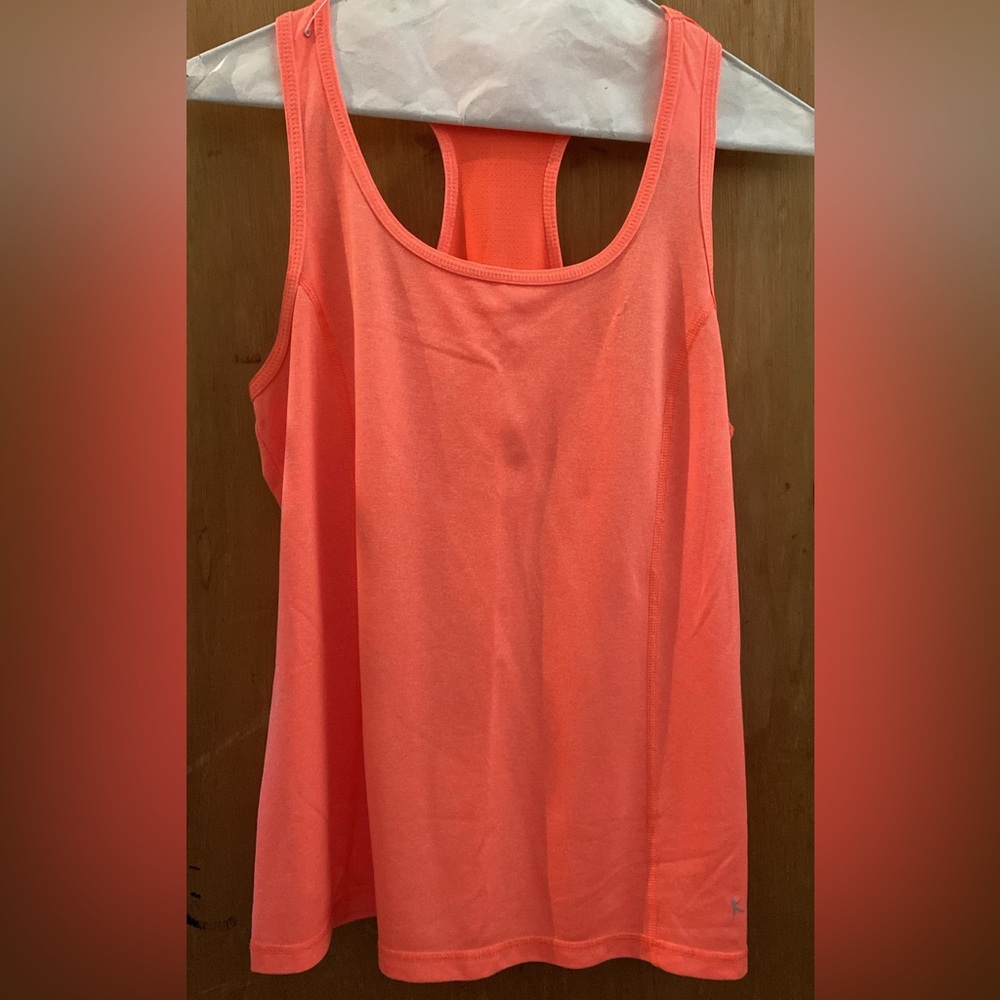 Danskin Vibrant Orange Tank Top